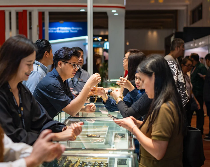 2027年马来西亚国际黄金珠宝贸易展MCJEMALAYSIA GOLD & JEWELLERY TRADE EXHIBITION展馆内部展台环境实拍