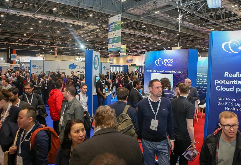 2027年英国伦敦云计算、网络安全展览会Cloud Expo Europe行业机械设备展品展台实拍
