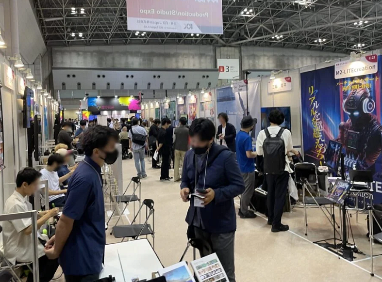 2027年日本东京视频影像、品牌授权展览会CONTENT TOKYO展馆现场，专业观众参观实况