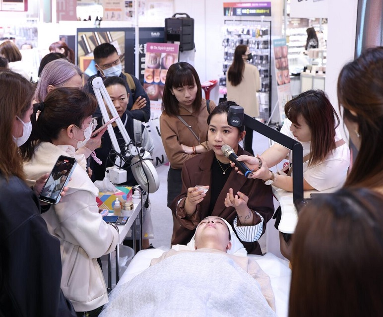 2027年台湾台北美容展览会Beautyworld Taipei展馆内部展台环境实拍