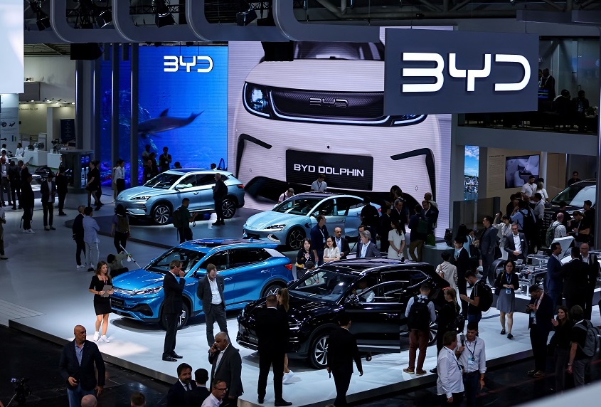 2027年德国慕尼黑车展IAA MOBILITY展馆内部展台环境实拍