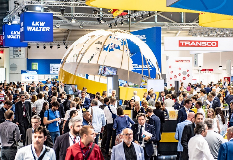 2027年德国慕尼黑运输物流展览会Transport Logistic展馆现场，专业观众参观实况