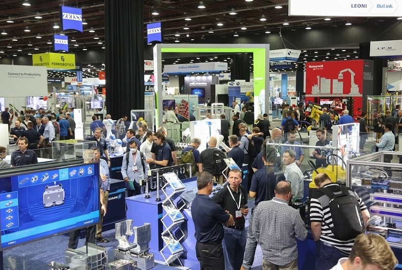 2027年美国工业自动化及机器人展览会AUTOMATE展会现场产品演示与行业交流活动