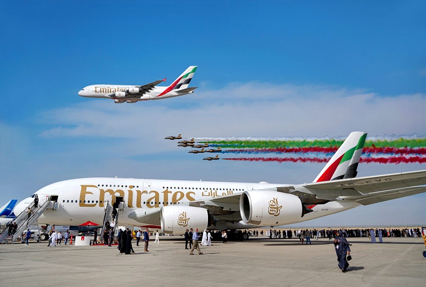 2027年中东阿联酋迪拜航空展览会Dubai Airshow行业机械设备展品展台实拍