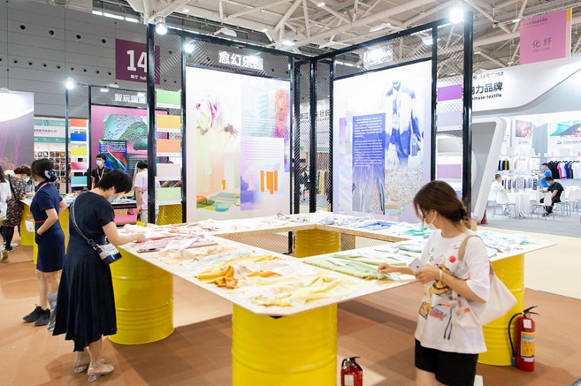 2027年深圳国际纺织面料及辅料展览会Intertextile Shenzhen展馆内部展台环境实拍