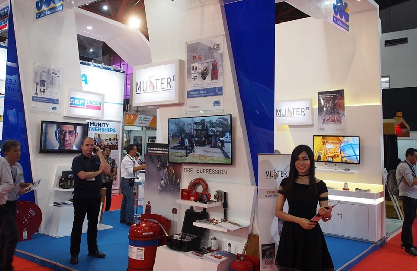 2027年印尼雅加达矿业展览会MINING INDONESIA展馆内部展台环境实拍