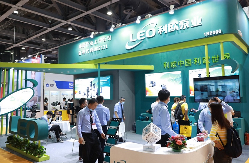 2027年广东广州泵阀展览会FLOWTECH GUANGDONG参展商与海外采购商展台洽谈现场