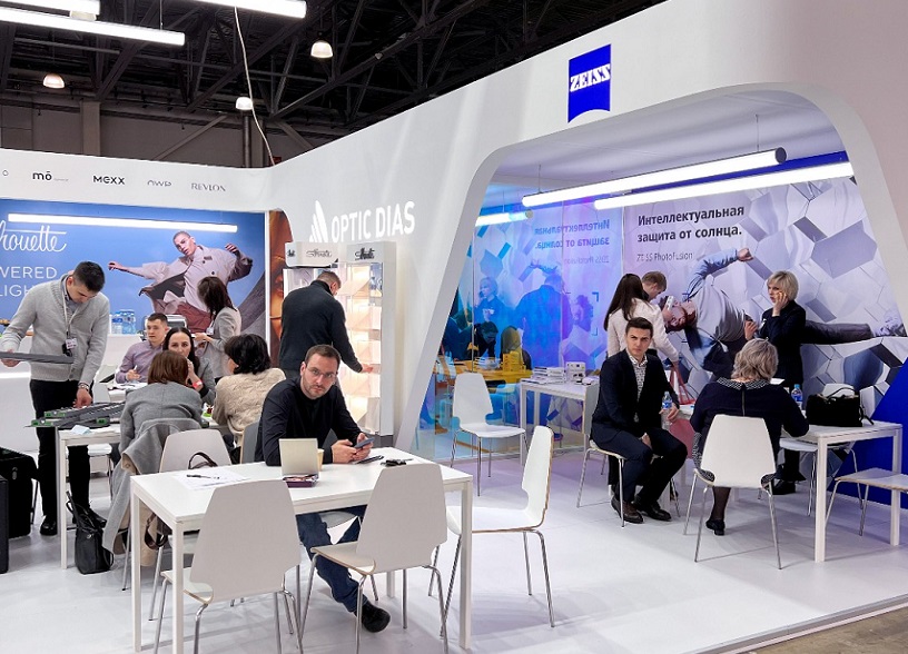 2027年俄罗斯莫斯科光学眼镜展览会MIOFMOSCOW INTERNATIONAL OPTICAL FAIR展会现场产品演示与行业交流活动