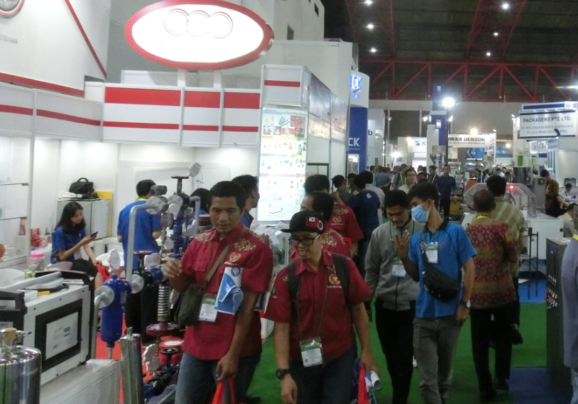 2026年印尼雅加达食品加工及包装机械展览会Allpack indonesia参展商与海外采购商展台洽谈现场
