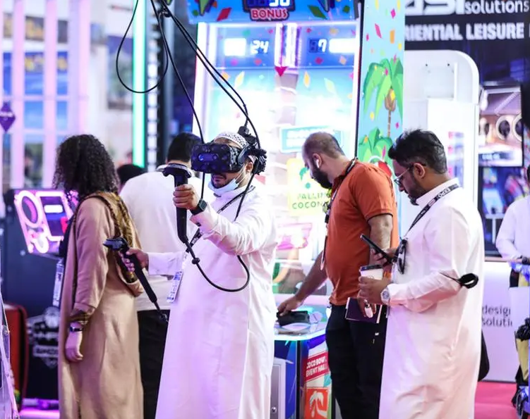 2027年沙特娱乐设备及游乐游艺展SEA ExpoSaudi Entertainment and Amusement Expo展馆现场，专业观众参观实况