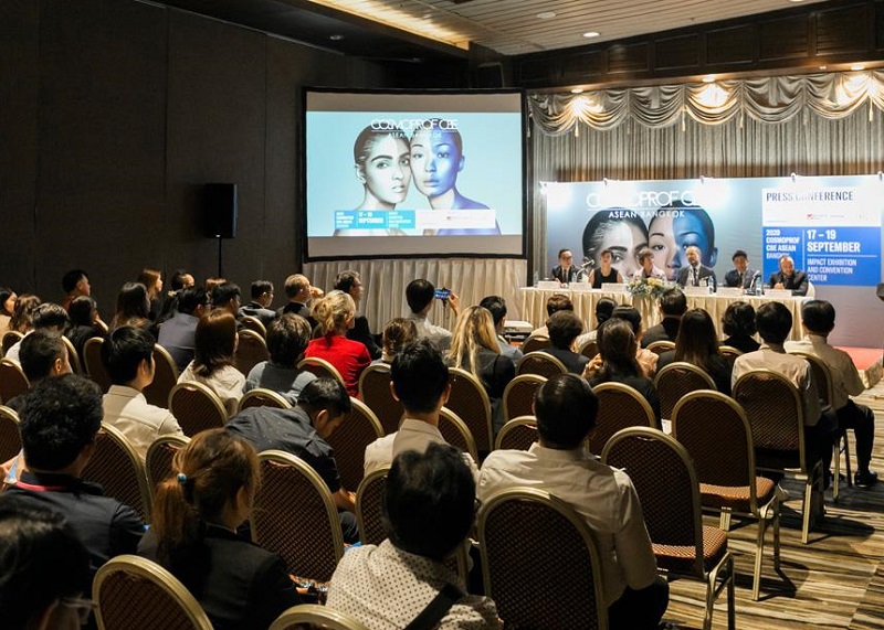 2027年泰国曼谷美容展览会COSMOPROF CBE ASEAN行业机械设备展品展台实拍