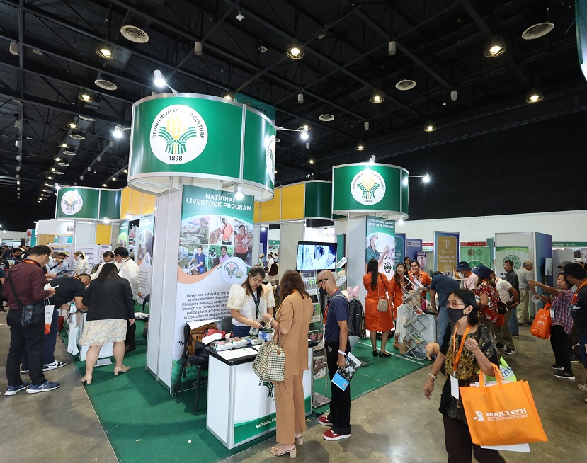 2027年菲律宾家禽养殖及畜牧业展览会Livestock Philippines展馆内部展台环境实拍
