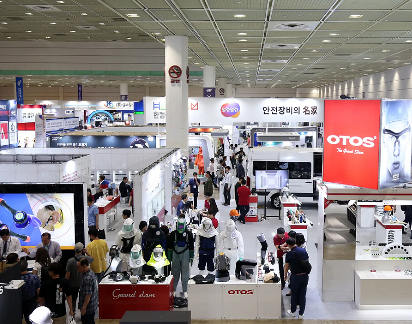 2027年韩国首尔劳保展览会KISSKOREA SAFETY&HEALTH SHOW行业机械设备展品展台实拍