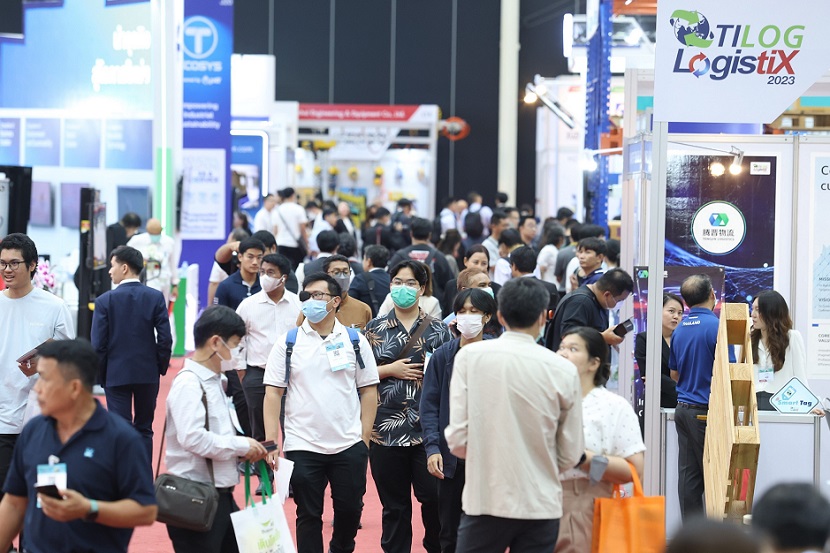 2027年泰国曼谷物流仓储展览会Tilog logistix展馆内部展台环境实拍
