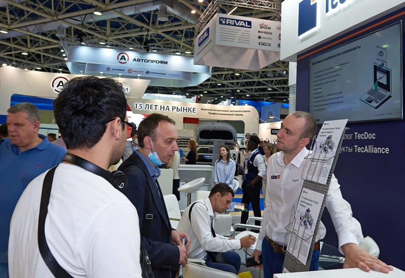 2027年俄罗斯莫斯科汽配展MIMSMIMS Automobility展馆内部展台环境实拍