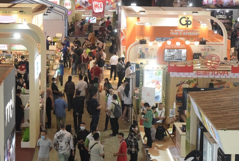 2027年印尼雅加达食品及酒店用品展览会FHIFood&Hotel Indonesia参展商与海外采购商展台洽谈现场