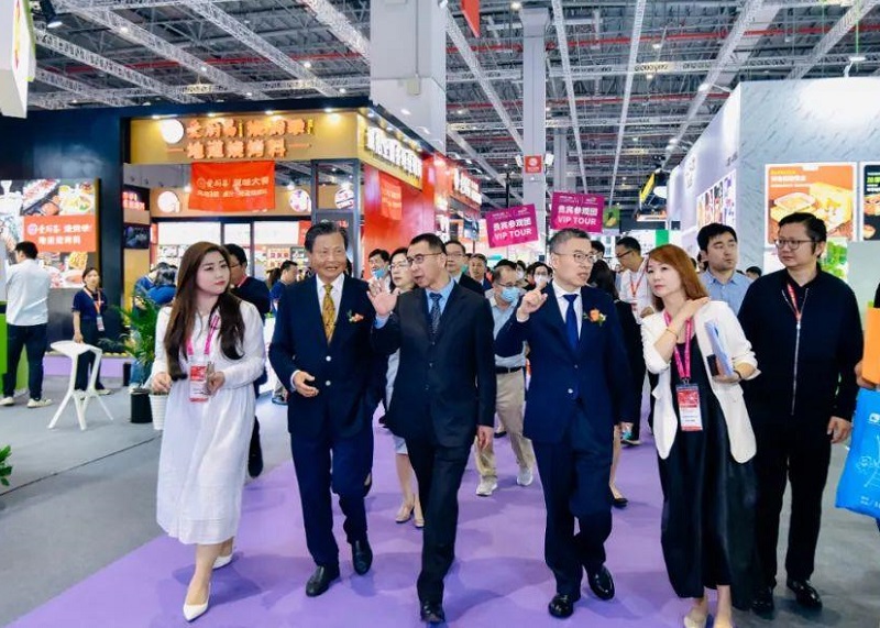 2027年成都国际连锁加盟展览会SFE展馆内部展台环境实拍