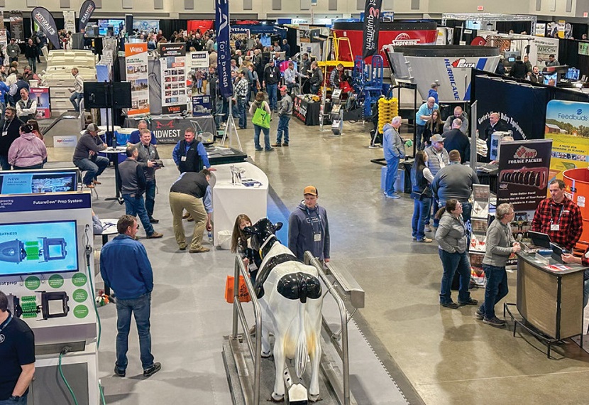 2026年美国世界奶业及畜牧展WORLD DAIRY EXPO展馆现场，专业观众参观实况