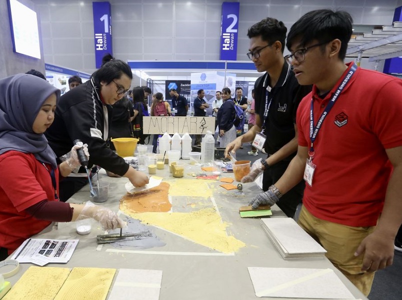2026年马来西亚吉隆坡建材展览会MBAM OneBuild展馆内部展台环境实拍