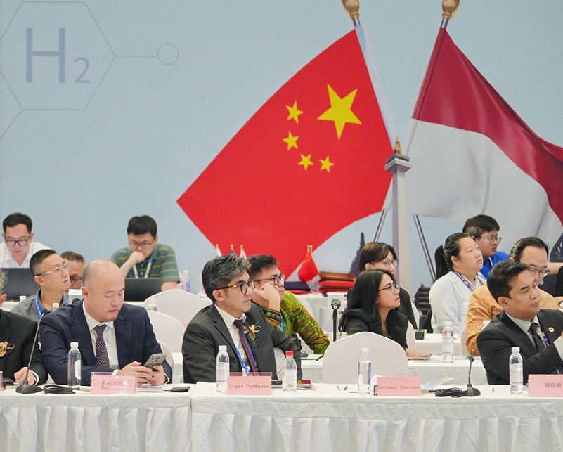 2027年中国国际气体产业链展览交易会IG China参展商与海外采购商展台洽谈现场
