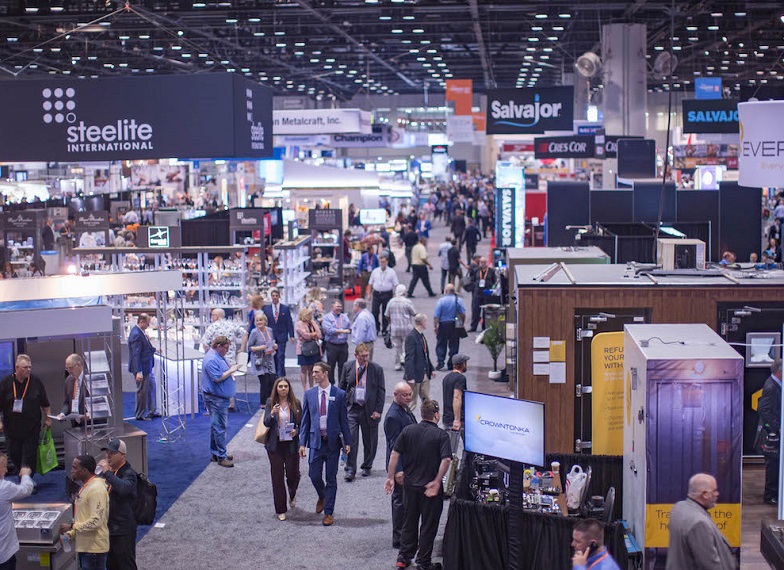 2027年美国食品加工及包装机械展览会The NAFEM Show参展商与海外采购商展台洽谈现场