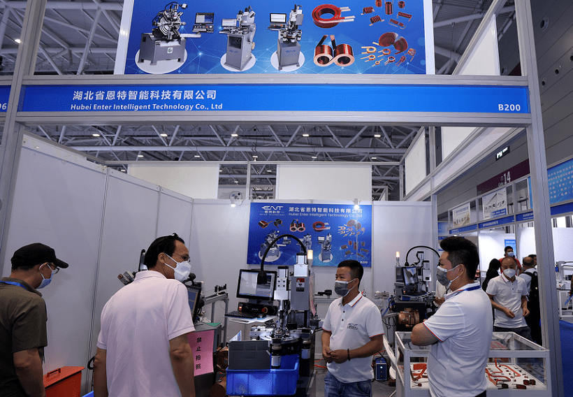 2027年深圳国际小电机及磁性材料展览会Motor & Magnetic Expo行业机械设备展品展台实拍