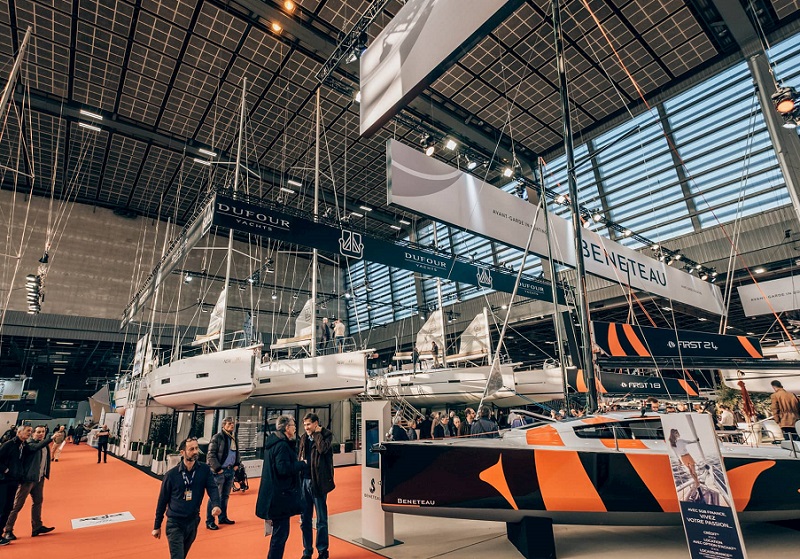 2026年法国巴黎游艇及水上运动展览会Paris Nautic Show展馆现场,专业观众参观实况