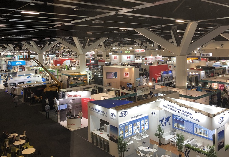 2026年澳洲澳大利亚轨道交通展览会AusRAIL PLUS展馆现场,专业观众参观实况