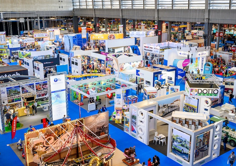 2026年IAAPA欧洲英国主题公园及游乐设备展览会IAAPA Europe展馆内部展台环境实拍