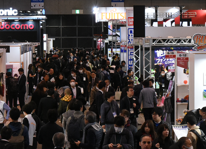 2027年日本东京体育用品、设备展览会Japan Sports Week展馆现场,专业观众参观实况