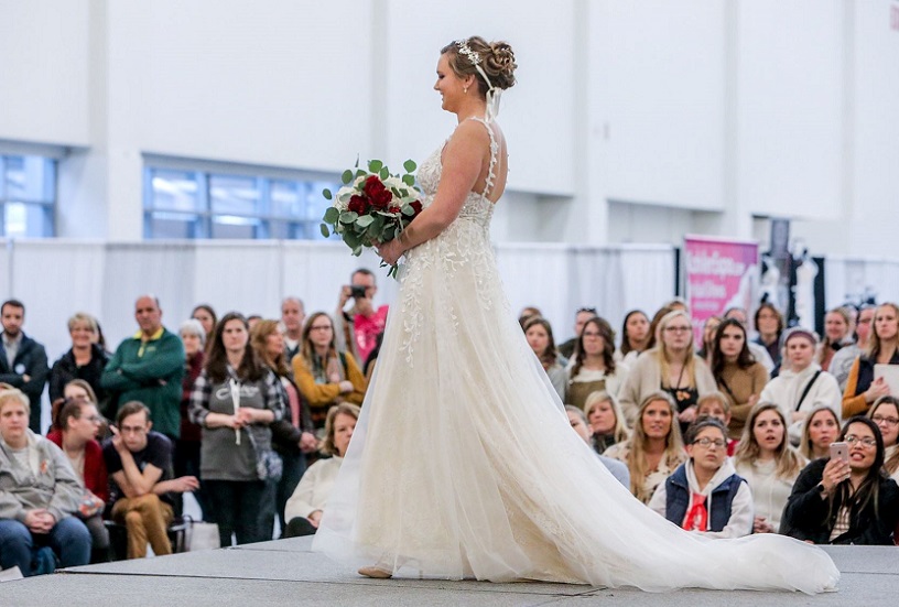 2027年美国拉斯维加斯婚纱礼服展览会Bridal Spectacular展馆内部展台环境实拍