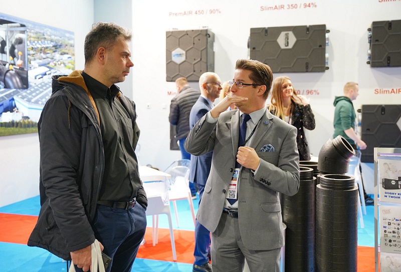 2027年波兰华沙暖通、制冷展览会Warsaw HVAC Expo展馆内部展台环境实拍