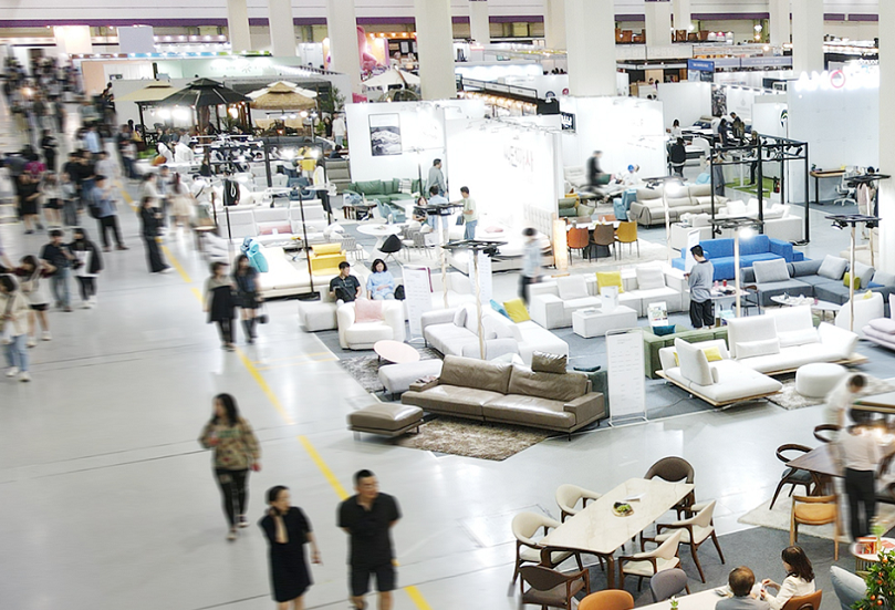 2027年韩国首尔家具及家居用品展览会SOFURN&LIFESHOW展馆内部展台环境实拍