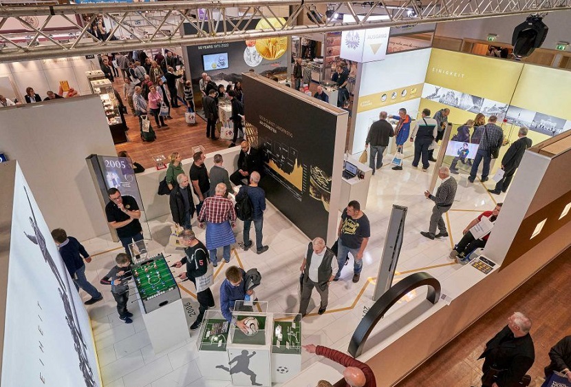 2027年德国柏林世界钱币展览会World Money Fair展馆内部展台环境实拍