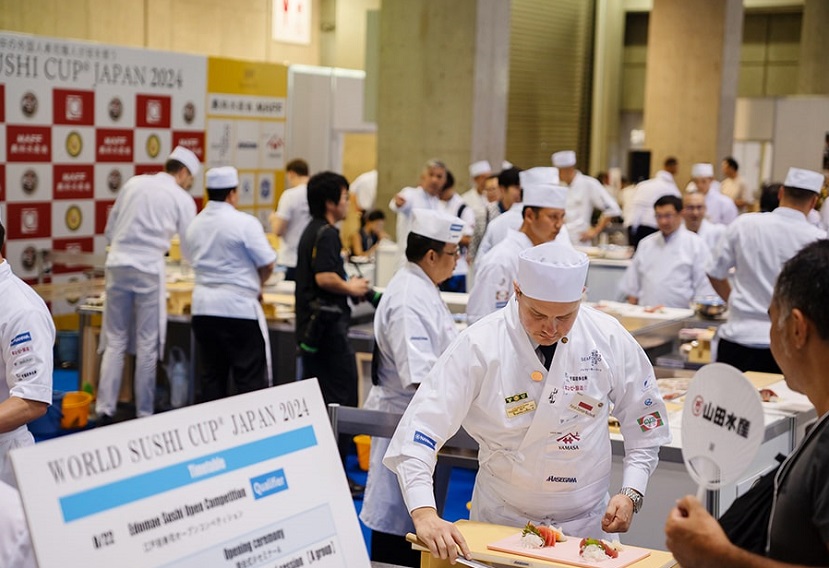 2027年日本大阪水产及渔业展览会Japan Seafood Expo参展商与海外采购商展台洽谈现场