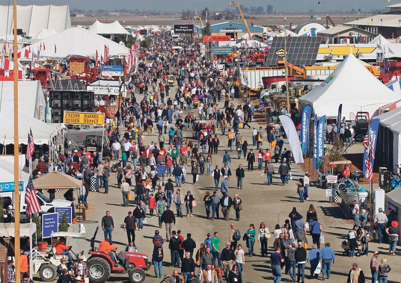 2027年美国加利福尼亚农业机械展览会WORLD AG EXPO行业机械设备展品展台实拍