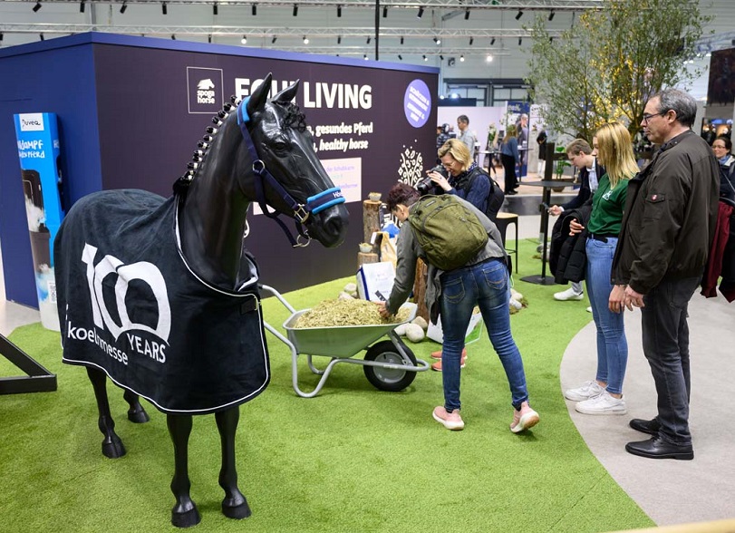 2027年德国科隆马术马具展览会Spoga Horse展馆内部展台环境实拍