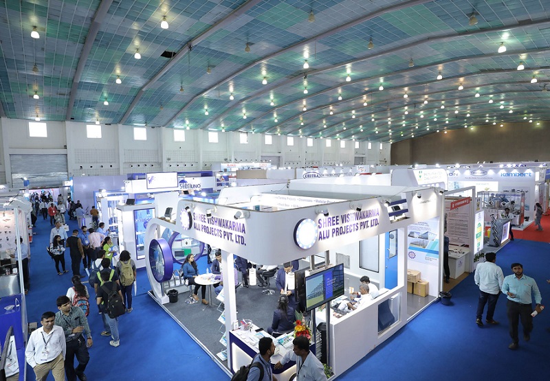 2027年印度孟买塑料橡胶机械展览会Plastivision展馆内部展台环境实拍