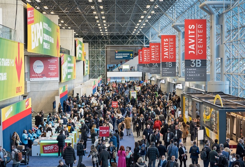 2027年美国纽约零售展览会NRF行业机械设备展品展台实拍