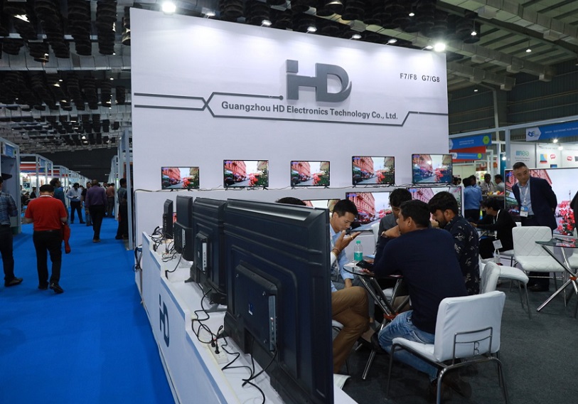 2027年印度消费电子及家电展览会Consumer Electronics India参展商与海外采购商展台洽谈现场