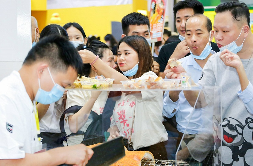 2027年广州特许连锁加盟展GFE展馆内部展台环境实拍