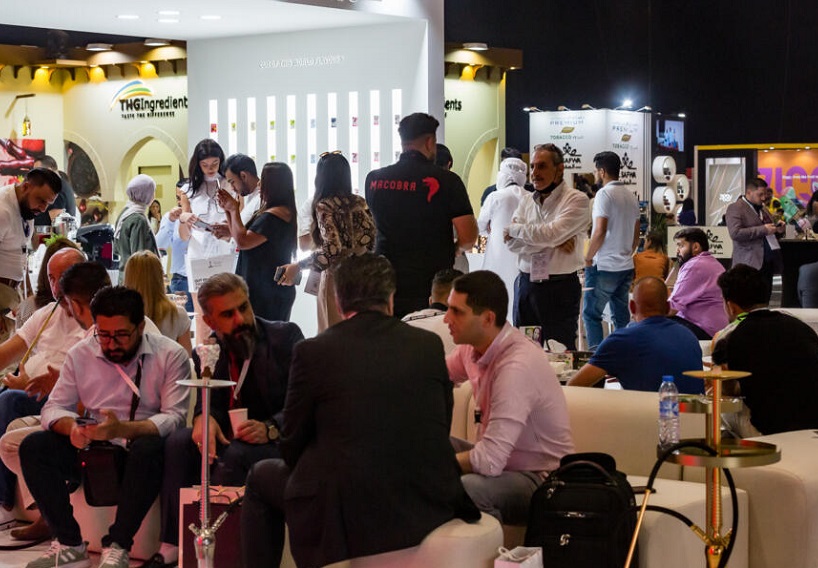 2027年中东迪拜水烟展览会World Shisha Dubai行业机械设备展品展台实拍
