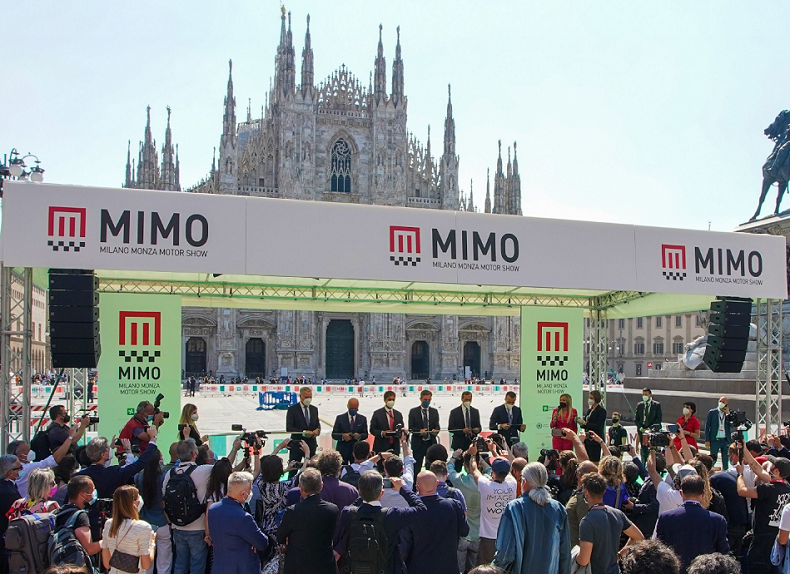 2026年意大利米兰超跑车展MIMOMILANO MONZA MOTOR SHOW展馆内部展台环境实拍