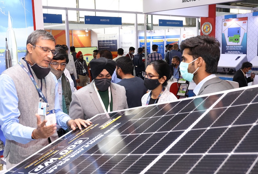 2027年印度太阳能光伏展览会Intersolar India行业机械设备展品展台实拍