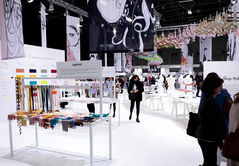 2027年法国巴黎泳装内衣展览会Interfiliere Paris行业机械设备展品展台实拍