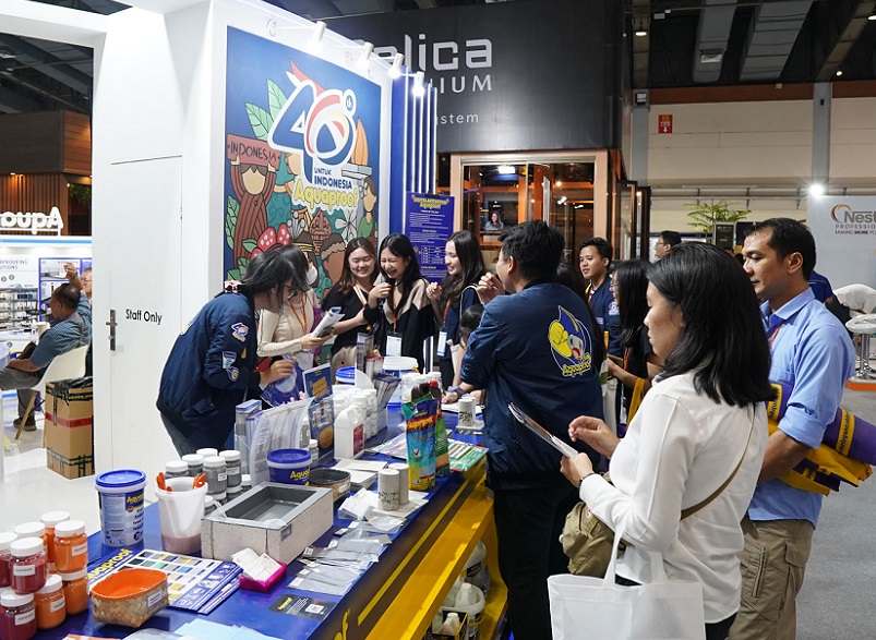 2026年印尼雅加达陶瓷展览会KERAMIKA展会现场产品演示与行业交流活动