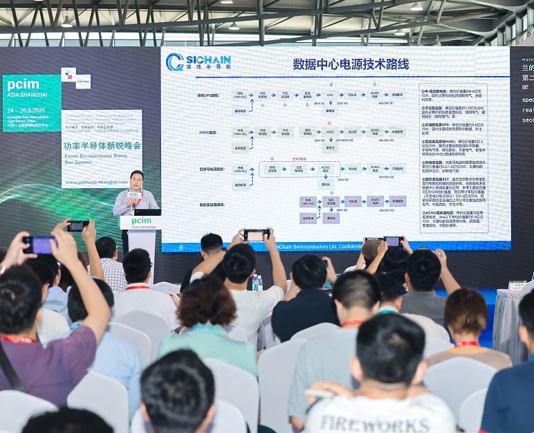 2027年上海国际电力元件、可再生能源管理展览会PCIM Asia展馆现场，专业观众参观实况