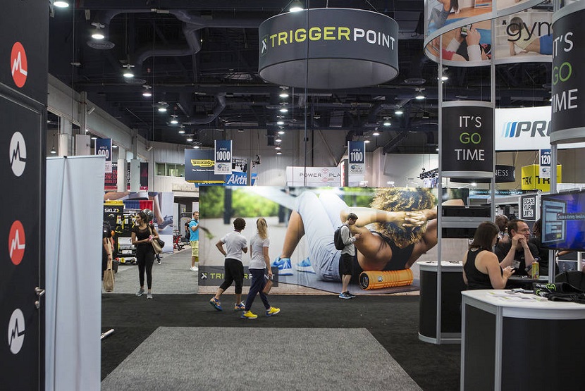 2027年美国洛杉矶健身器材展览会The Fit Expo Los Angeles行业机械设备展品展台实拍