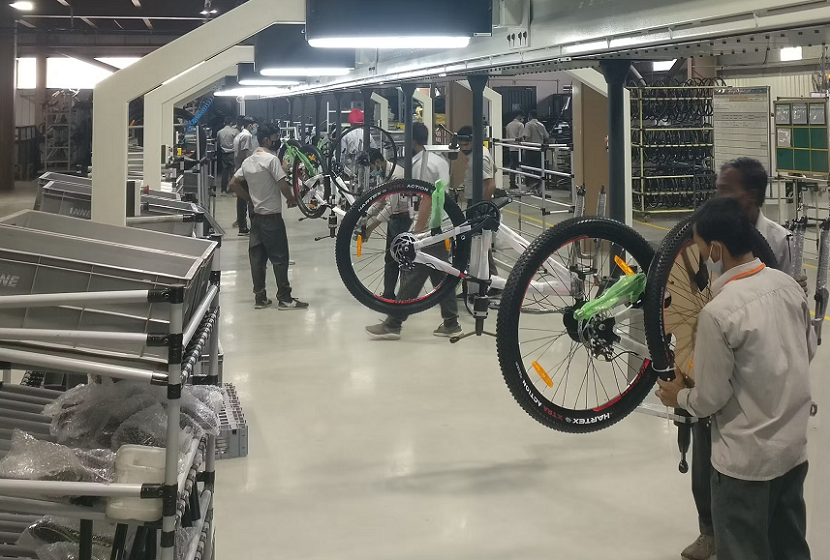 2027年印度新德里自行车展览会India Cycle Show 展馆内部展台环境实拍