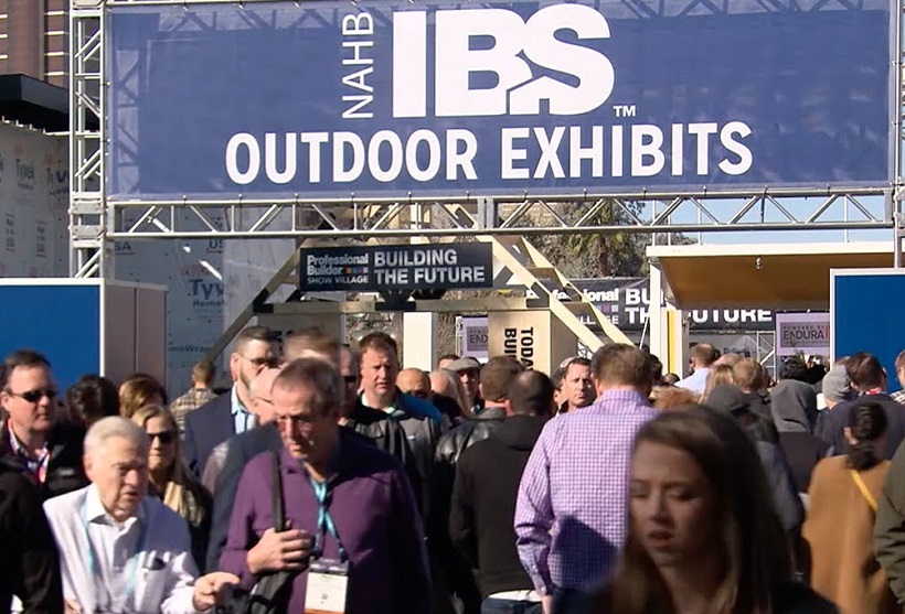 2027年美国拉斯维加斯建材展IBSThe International Builders` Show展馆现场,专业观众参观实况